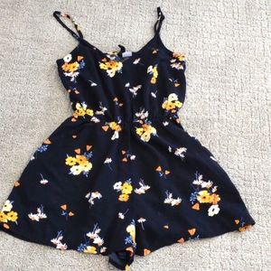 Floral romper